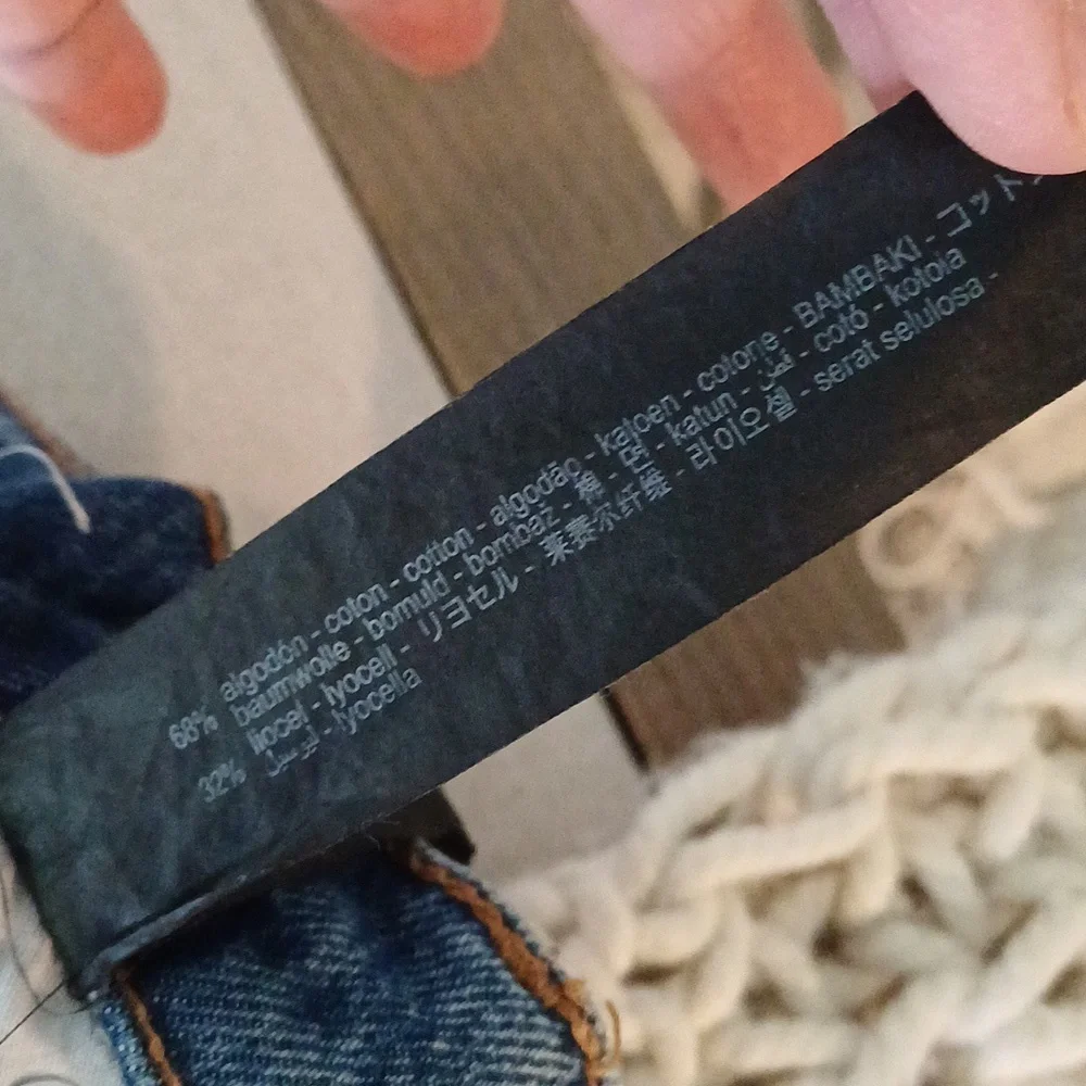 Zara High Rise Blue Jeans - Picture 8 of 12